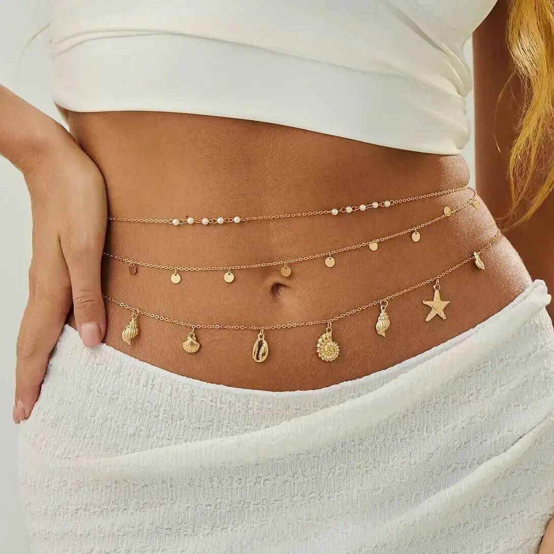 Body Jewellery - IngeSight.Z 3 шт./компл. Boho морская звезда