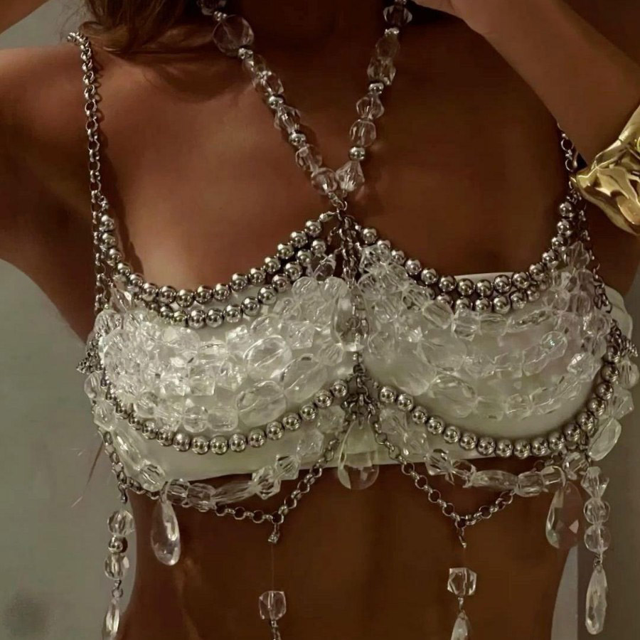 Body Jewelry Vest - Одежда ручной работы для музыкального фестиваля
