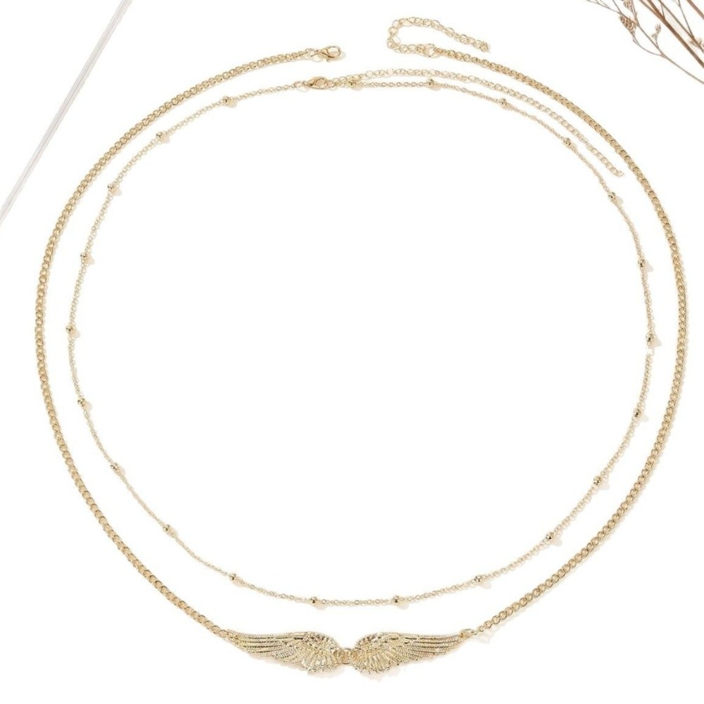 Body Jewellery - Модная элегантная двухслойная цепочка на талию
