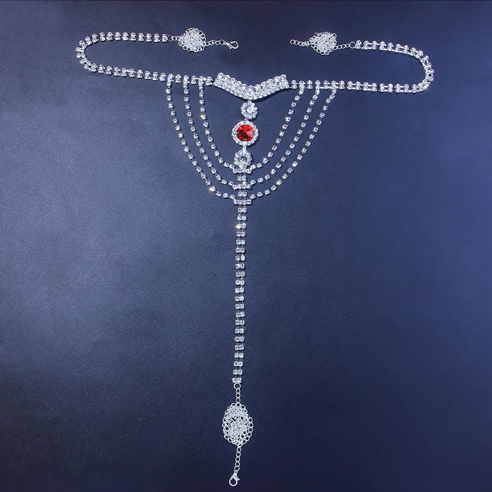 Сексуальная цепочка для тела,  – обзор и цена Body Jewelry Rhinestone