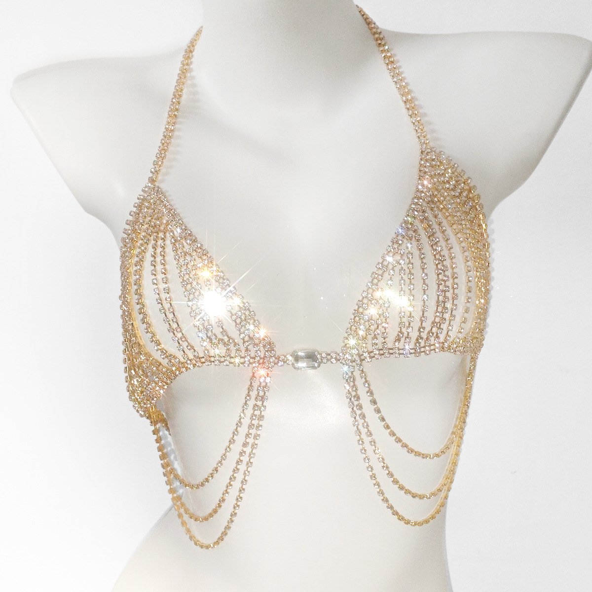Модные сексуальные женские тру – обзор и цена Body Jewelry Rhinestone