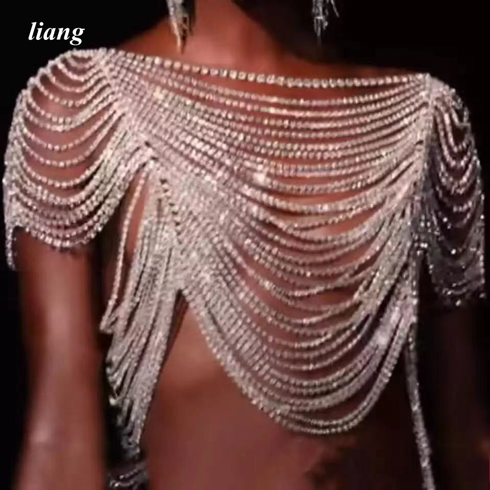 Сексуальная цепочка для тела,  – обзор и цена Body Jewelry Vest
