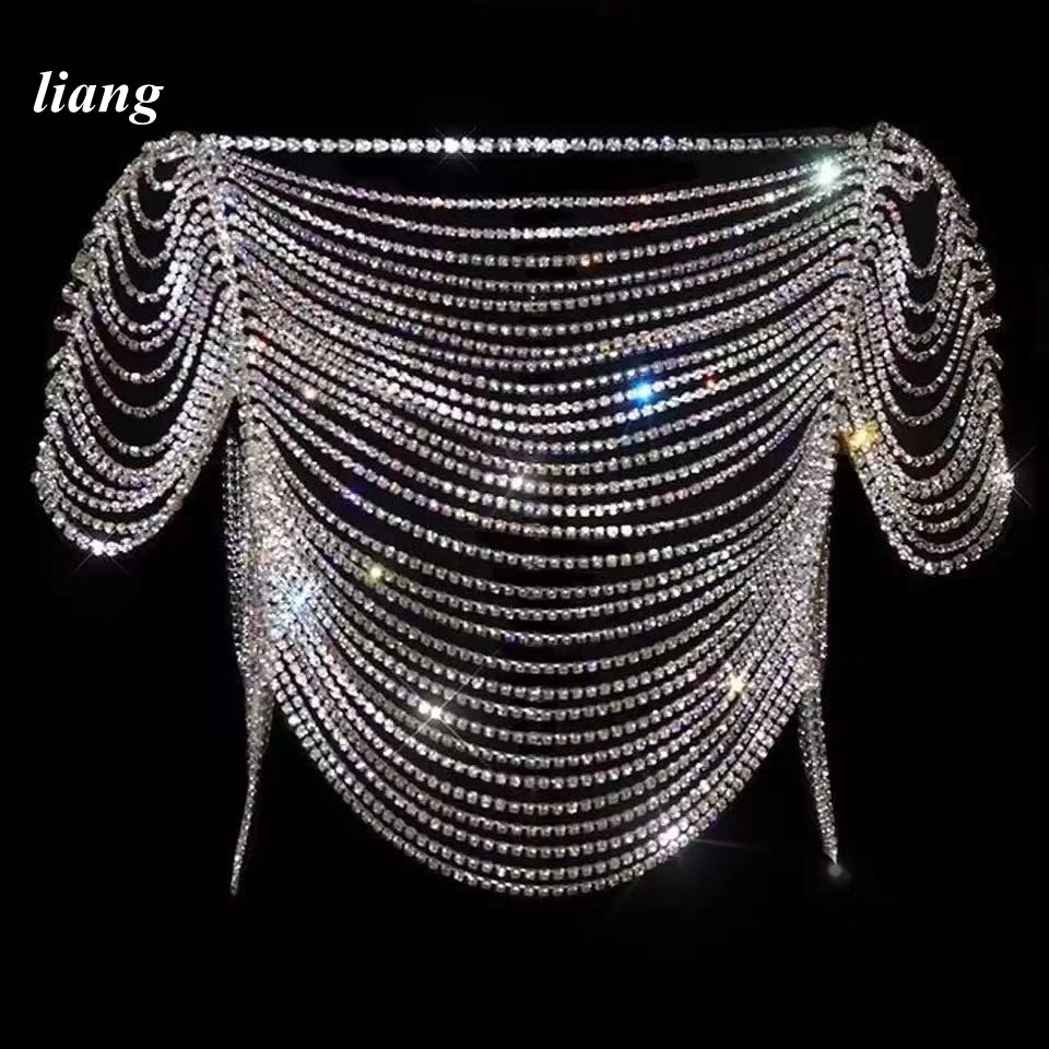 Сексуальная цепочка для тела,  – обзор и цена Body Jewelry Vest
