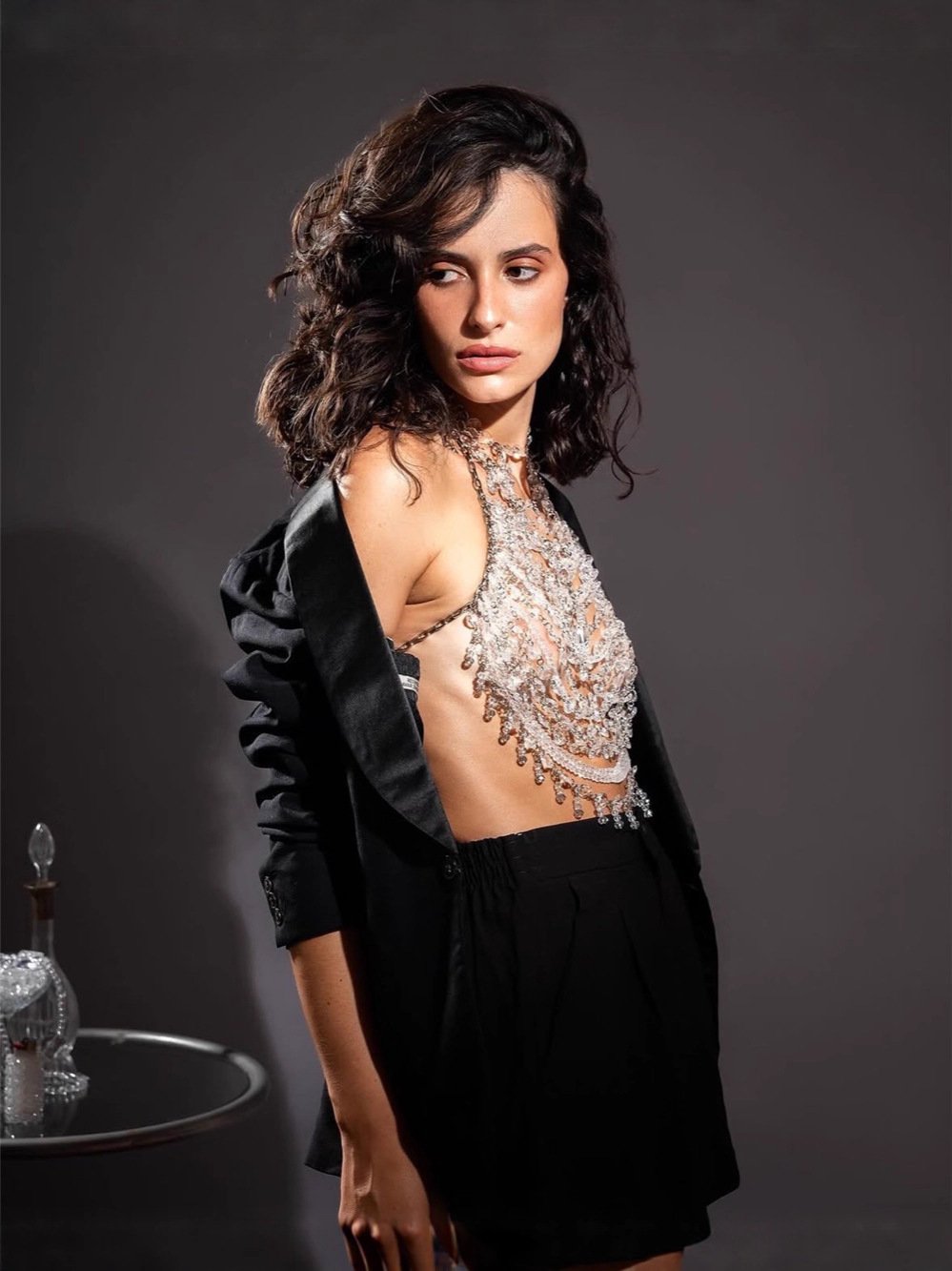 Жилет ручной работы из бисера, – обзор и цена Body Jewelry Vest