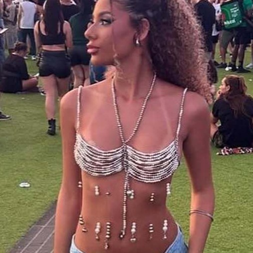 Роскошный дизайн 2022, жилет с – обзор и цена Body Jewelry Vest