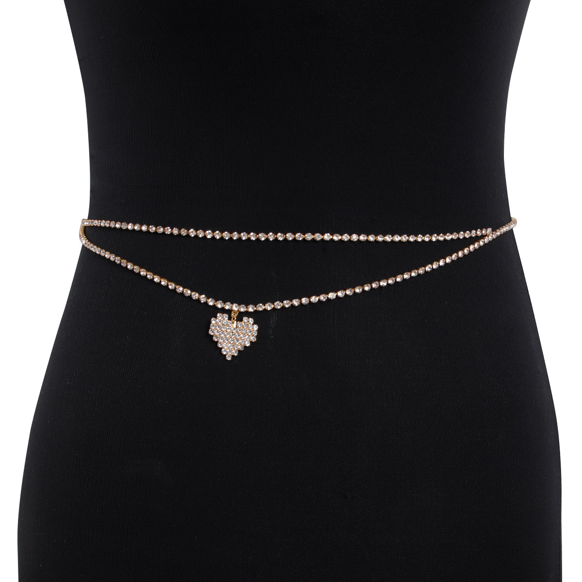 Модная женская цепочка для тел – обзор и цена Body Jewelry Rhinestone