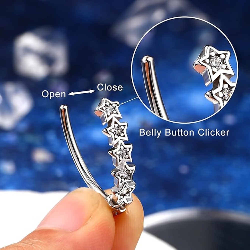 Стильное кольцо-пирсинг для ве – обзор и цена Body Jewelry For Sensitive Skin