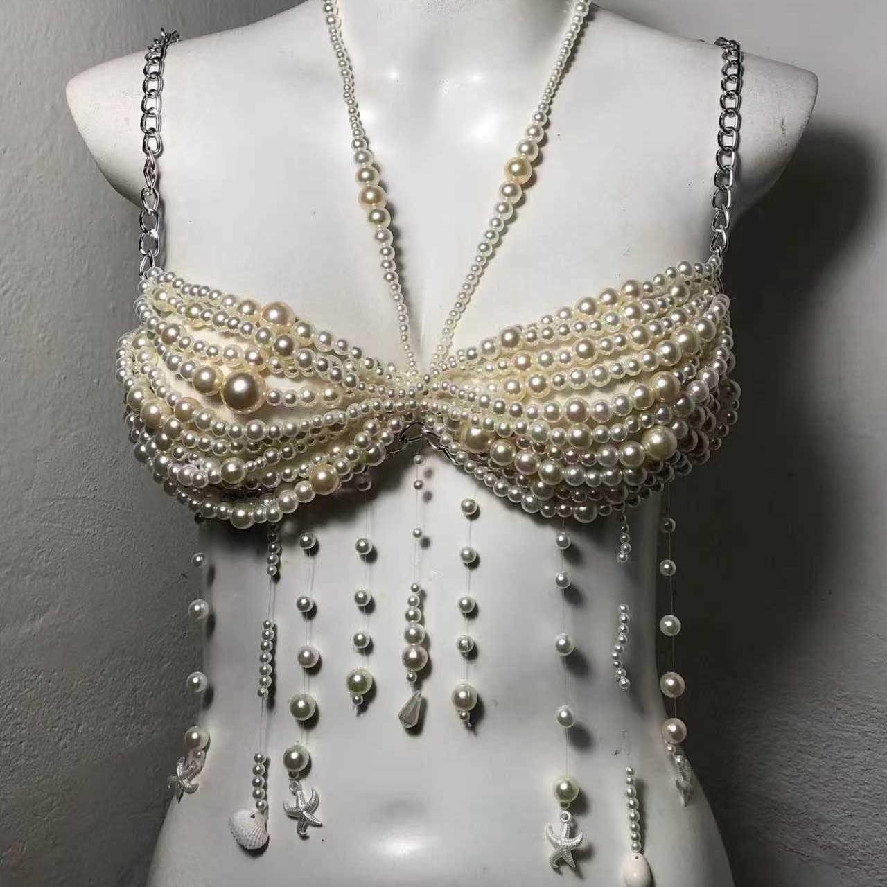 Летний женский корсет-топ с це – обзор и цена Body Jewelry Vest