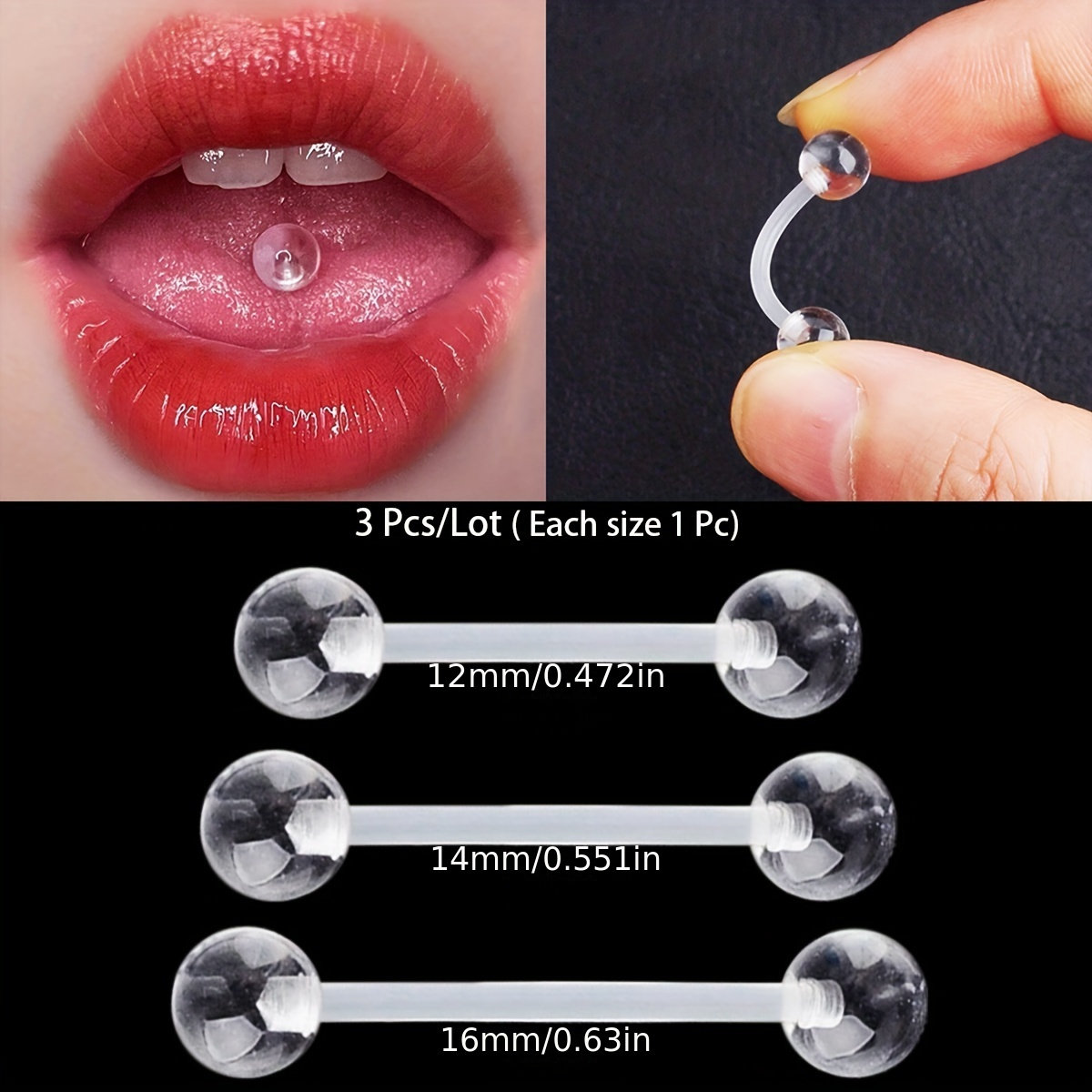 3 шт./компл. (в каждом размере – обзор и цена Body Jewelry Stores