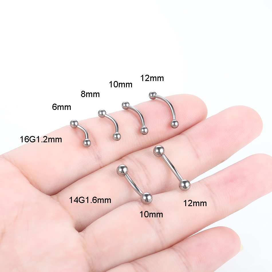 1 шт., титановый пирсинг, изог – обзор и цена Body Jewellery