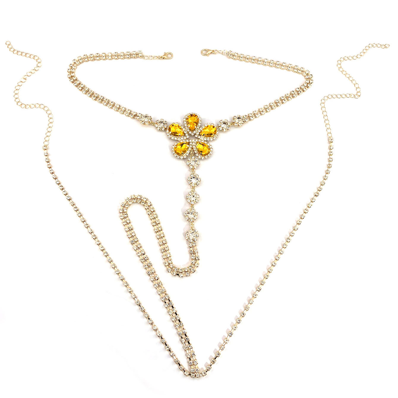 1 шт., женский летний комплект – обзор и цена Body Jewelry Rhinestone