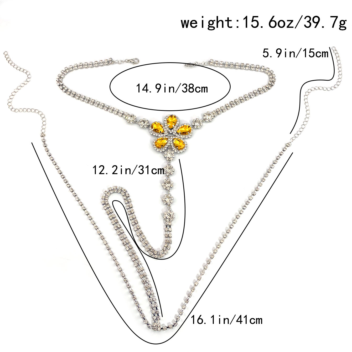 1 шт., женский летний комплект – обзор и цена Body Jewelry Rhinestone