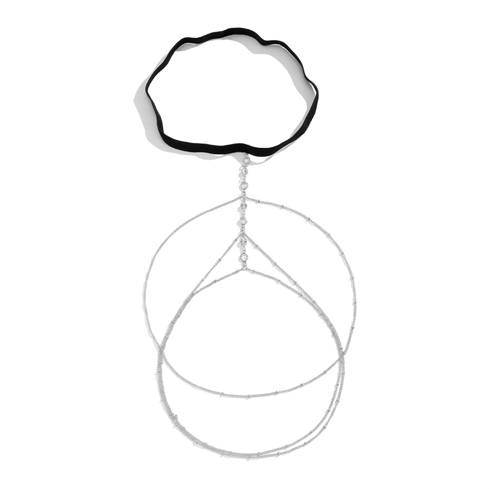Эластичная цепочка на бедро в  – обзор и цена Body Jewellery