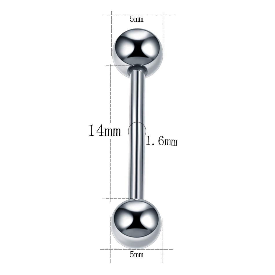 1 шт. 14 г 16 г титановая пром – обзор и цена Body Jewelry Industrial