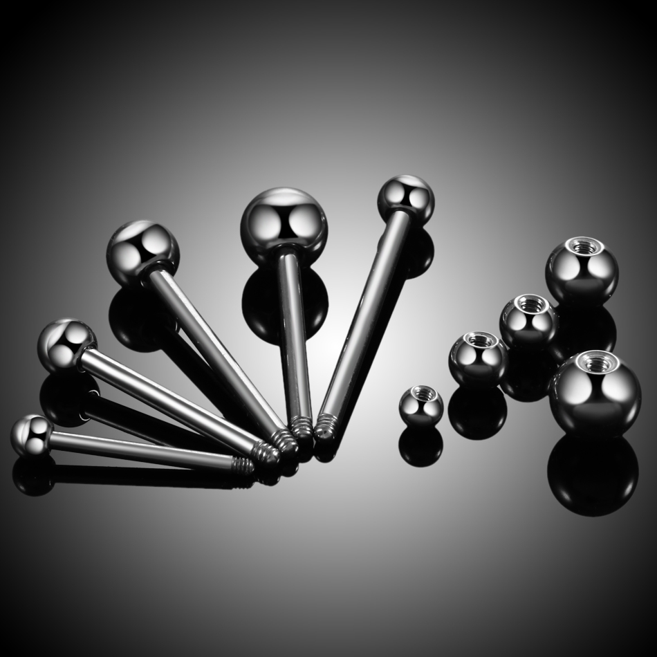 1 шт. 14 г 16 г титановая пром – обзор и цена Body Jewelry Industrial