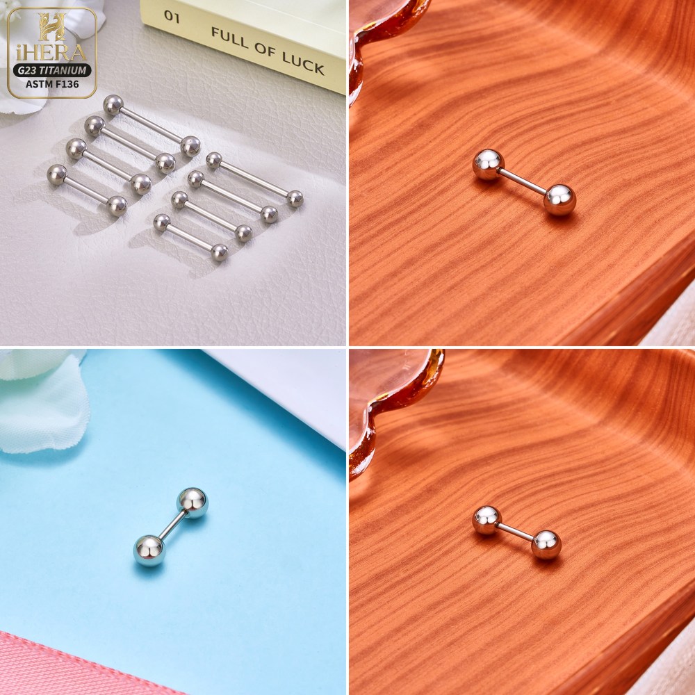 Титановые прямые штанги 14G 16 – обзор и цена Body Jewelry Industrial