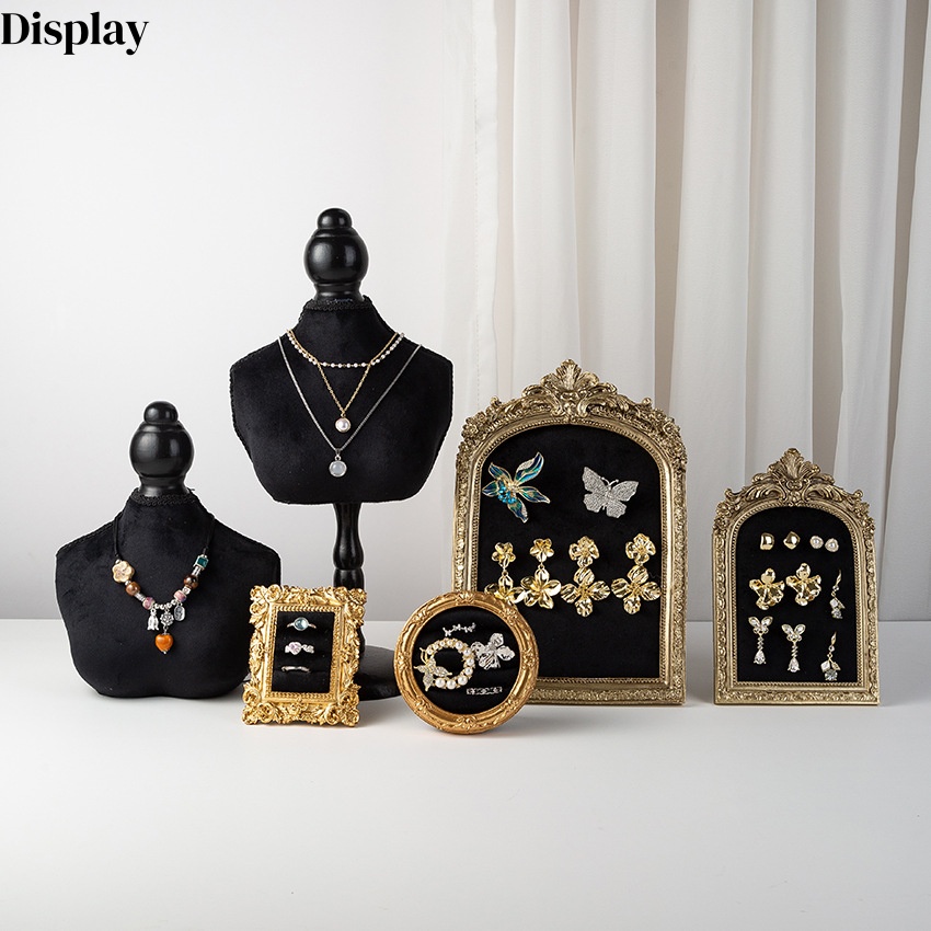 Черная бархатная подставка-ман – обзор и цена Body Jewelry Stores